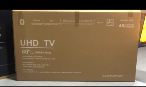 Smart TV 60" Ctystal 4K