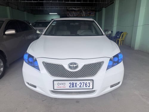 Toyota Camry 2007 LE កៅអីចុច ក្នុងលឿង ប្រភេទឡានមូលឡានសានុំ ឡានថ្មីខ្លាំង