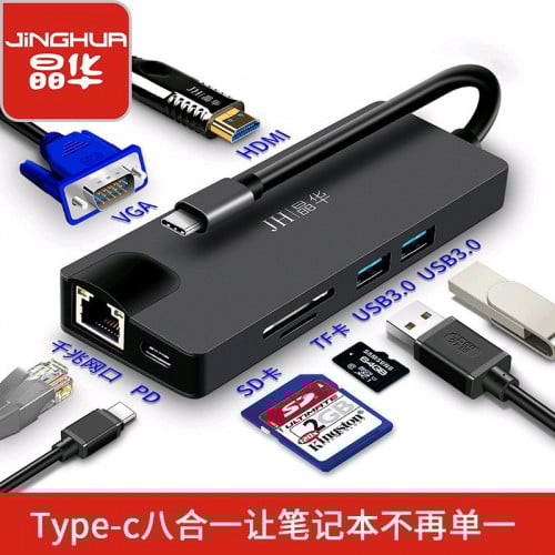 Type-C Multi-function Adapter (9-in-1/10-in-1)