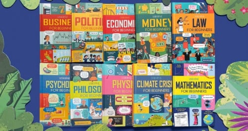 5 mores left USBORNE English educational reading book