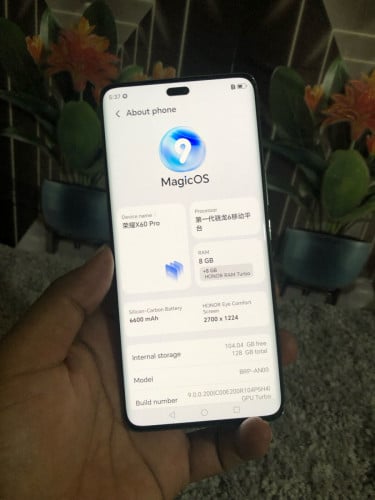 Honor x60pro som2 ram8G 128G / CH /