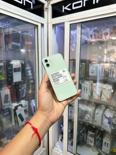 iPhone 12 ពណ៌ទឹកសណ្តែក 🍏 64GB  Z/A Battery 90% 🔋 តួស្អាត 99% សំណុំហ្សីន