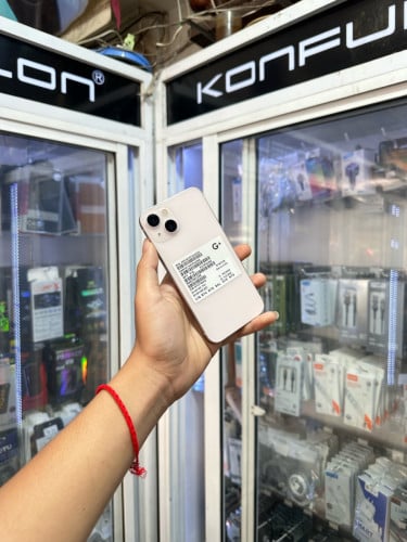 iPhone 13 ពណ៌ផ្កាឈូក🍏 128GB  LLA Battery 89% 🔋 តួស្អាត 99% សំណុំហ្សីន