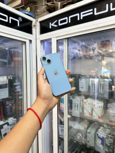 iPhone 14 🍏 128GB  CH Battery 81% (sim2) តួស្អាត 99.99% សំណុំហ្សីន