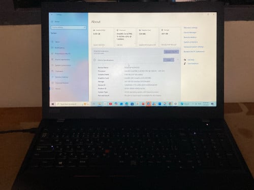 Lenovo Thinkpad L580  8th  170$