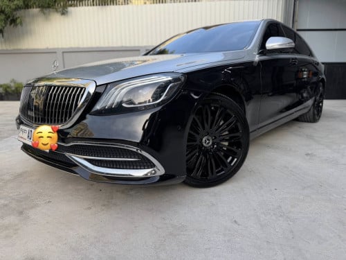 Mercedes Benz S400L តួវែង​ ប៊ូតុង​ 5​ full option​  2015 up Maybach 2020