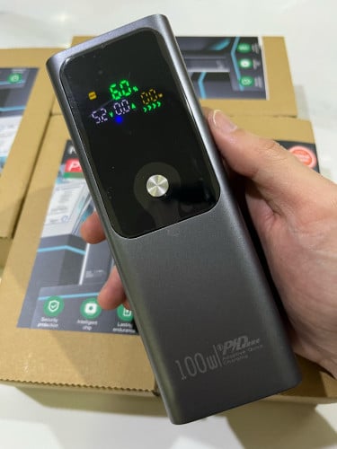 Power bank 100W 20000mAh (23$) បញ្ចូល Laptop បាន