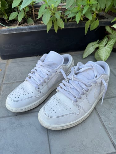 Resell Jordan 1 Low Tripple White Original