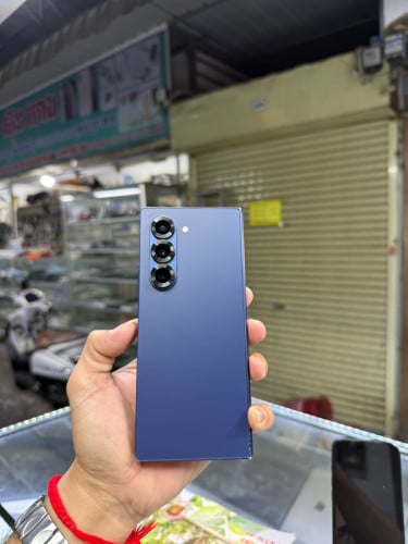 Samsung ZFold6 256G Ram12G Sim2 Global ម៉ាសុីនសានុំ ជាំឆ្នូតប្រើបាន