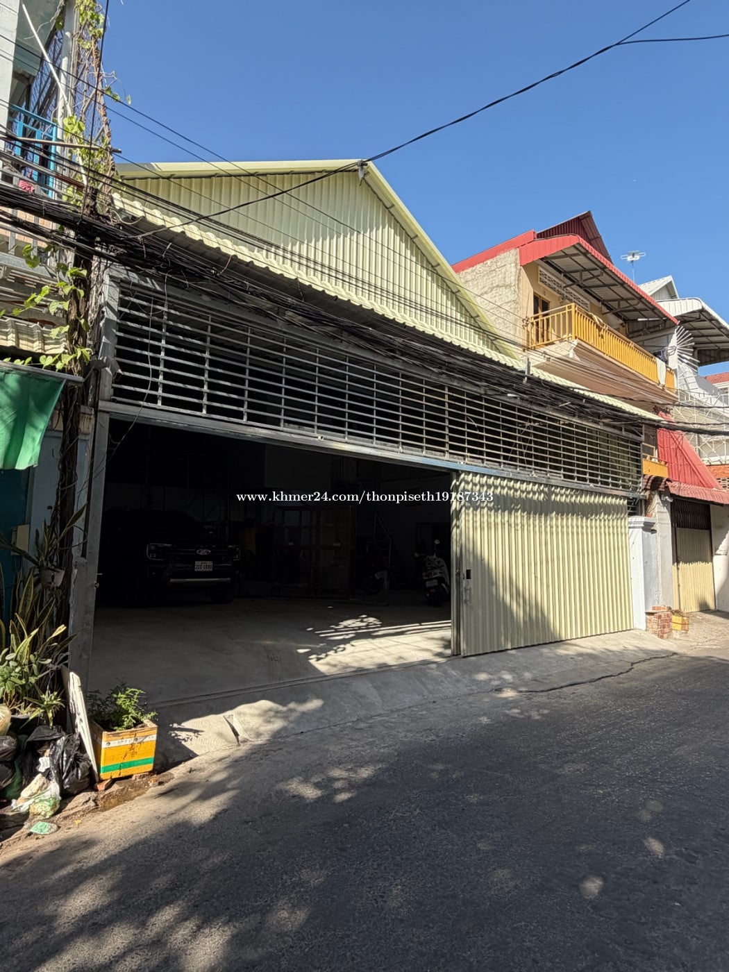 ឃ្លាំងថ្មីសម្រាប់ជួល 800$ មួយខែ