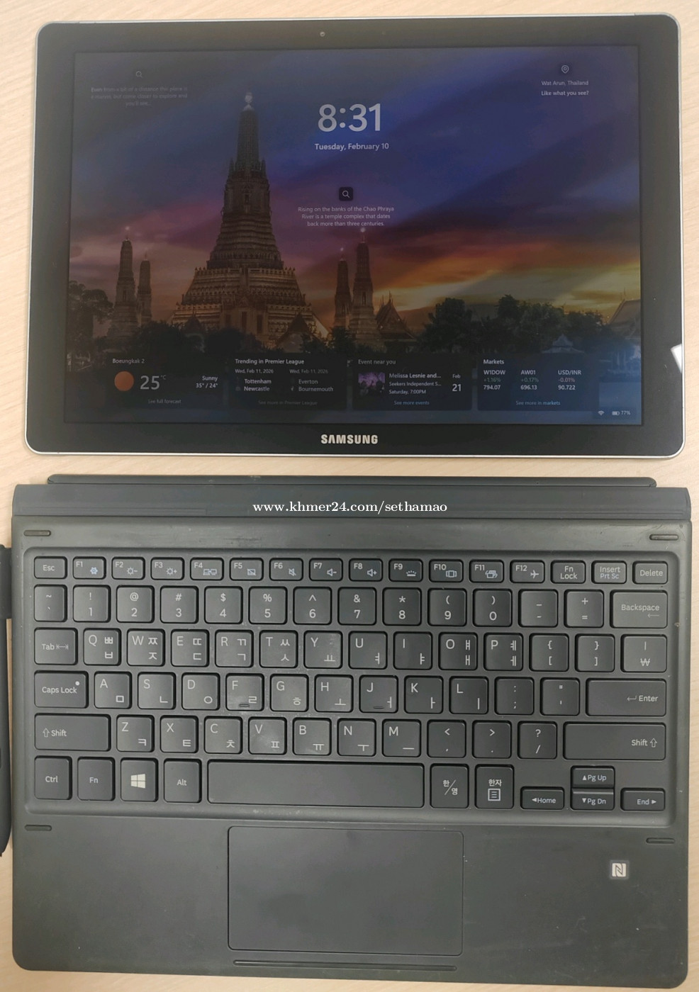 លក់ Samsung Galaxy Book 12 LTE 2 in 1 Laptop ស្តើង ស្អាត ខ្លាំង 239 ...