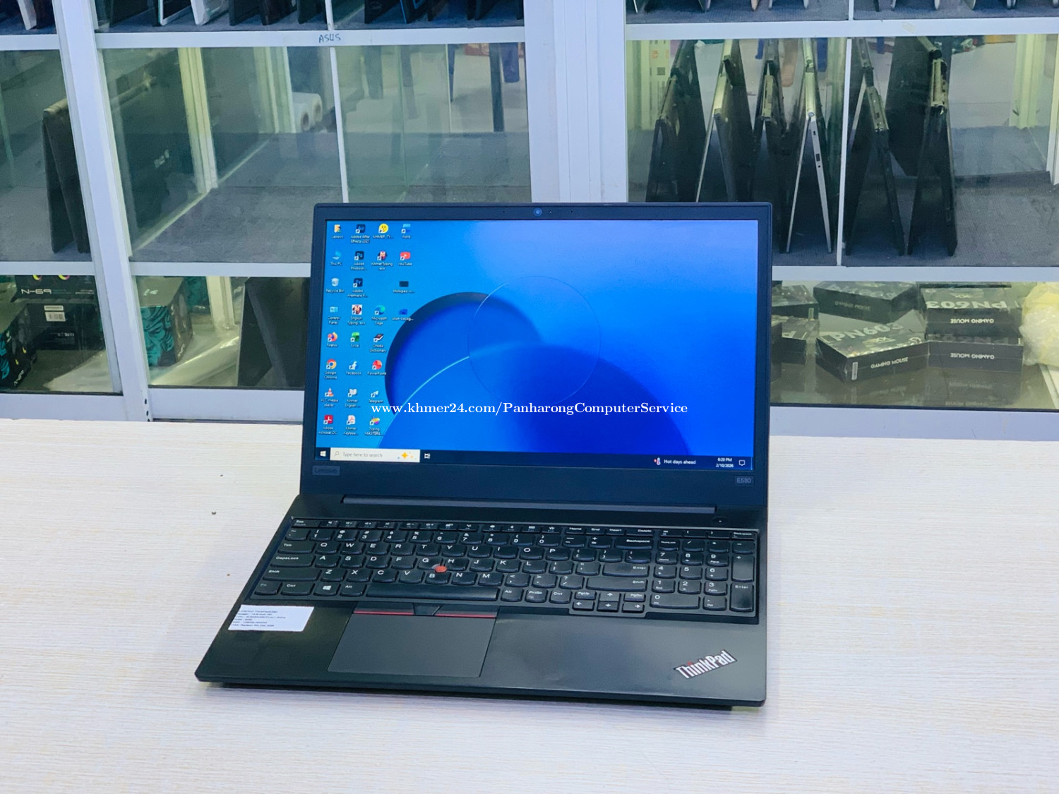 Notebook Thinkpad 580 Rx Lenovo ThinkPad E580 15.6” price $1.00 in Tuek L'ak Pir, Tuol Kouk ...