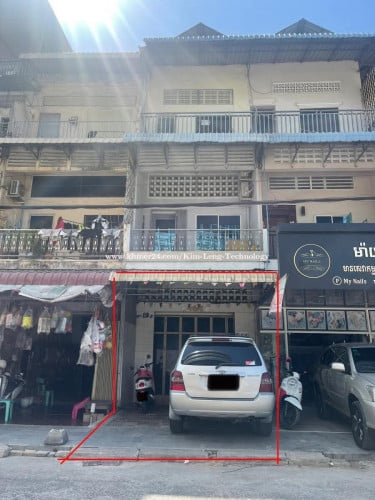 ផ្ទះអាជីវកម្មជួល ជាប់ផ្សារ ស៊ិនជូរី ពោចិនតុង