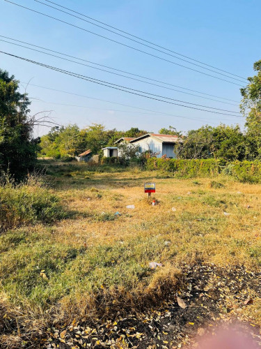 ដីលក់តម្លៃល្អនៅលើផ្លូវធំរកស៊ីបាន នៅមុខសាលារៀនស្តៅ