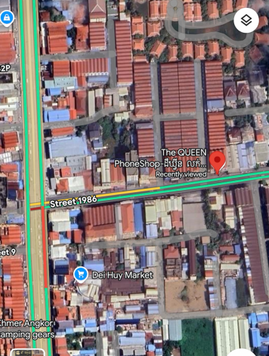 ផ្ទះល្វែងលក់ នៅផ្លូវ1986