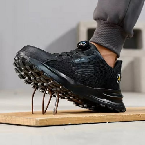 ស្បែកជើងសុវត្ថិភាពម៉ាក Guyisa / Safety Boot With Metal Head and Metal Sole