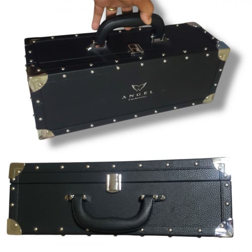 កេះប្រេនដាក់​ ដបស្រាតាំង​ និងសំភាះផ្សេងៗHigh-end Card Storage Box　Angel Champagne Empty Box -