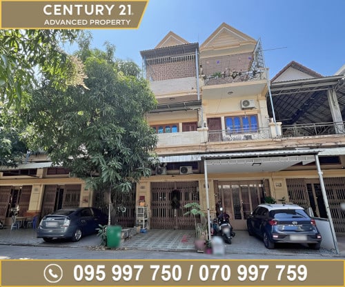 🏘 ផ្ទះល្វែង ក្នុងបុរី ពិភពថ្មីឈូកមាស ត្រូវការលក់បន្ទាន់ខ្លាំង