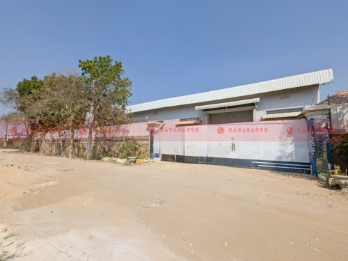 860 SQM Warehouse with Office Space For Lease In Sen Sok, Phnom Penh