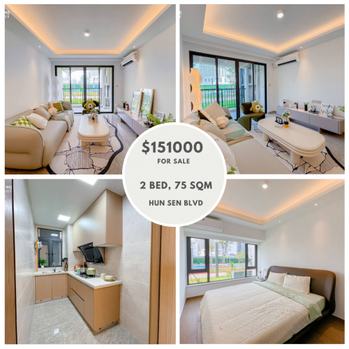 Condo for Sale on Hun Sen Blvd