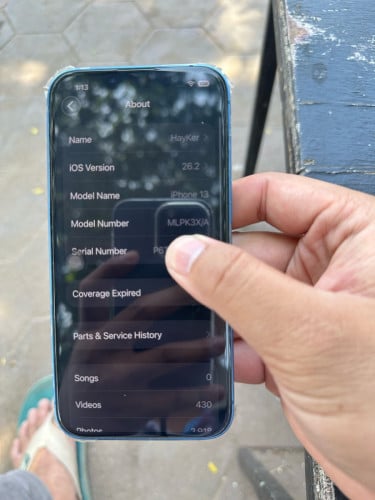 iPhone 13 X/A blue 99%