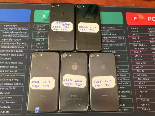 IPhone 7 32GB-128GB-256GB គ្រឿងហ្សីន
