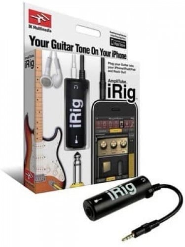 IRIG AMPLITUBE FOR IPHONE TOUCH GUITAR INTERFACE/ADAPTER