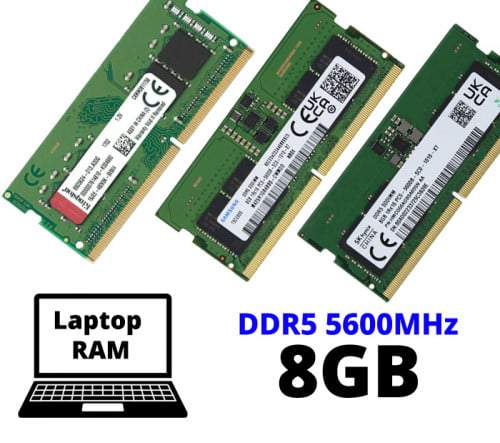 RAM DDR5 Laptop 5600MHz 8GB  = $75 (mix brand)