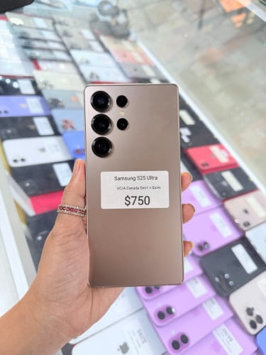 Samsung S25 Ultra  មួយទឹកស្អាត​ VC/A (កាណាដា​)