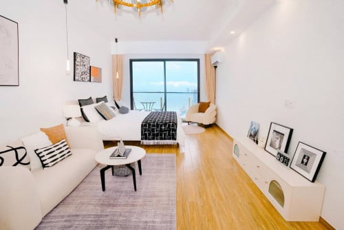 Studio Room ជាន់ទី ២០ អគារ Morganទី១ មើលឃើញទន្លេមេគង្គ