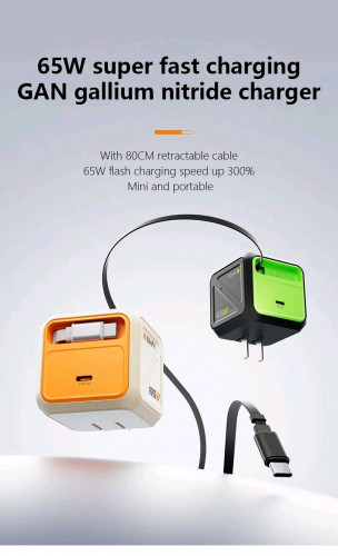 Super Fast GaN Charger 65W