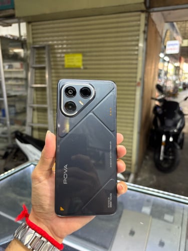 Tecno Pova7 5G 256G Ram8G Sim2 Global ម៉ាសុីនសានុំ