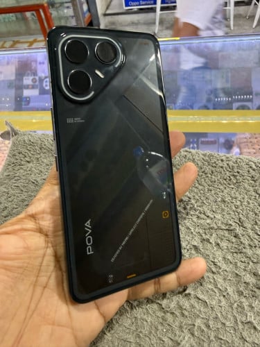 Tecno Pova7ultra 5G Ram8G Memory256G 98% ក្រុមហ៊ុនសុីមពីរ មានឆ្នាំងសាក