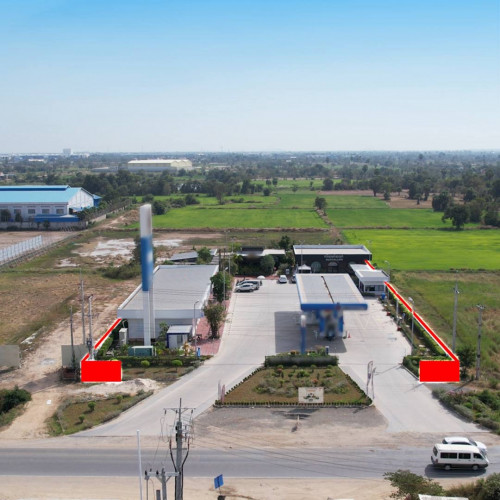 ហ្ការ៉ាស់សាំង និងដីលក់បន្ទាន់!  Gas Station & Land Urgent Sale! 🔥