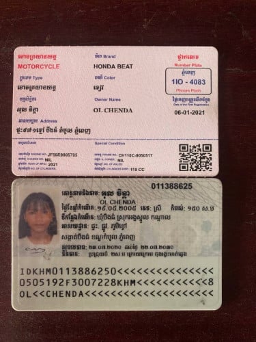 ម្ចាស់​ដើម​ honda beat 021​ ម៉ាស៊ីន​តាន់​ ស្ទើរ​អាវ​តិច​ 1330$