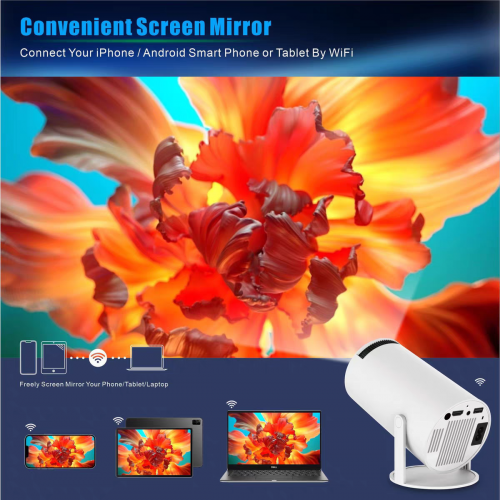 មានលក់Projectorថ្មីបក់ប្រអប់គុណភាពល្អរូបភាពត្រជាក់ភ្នែក