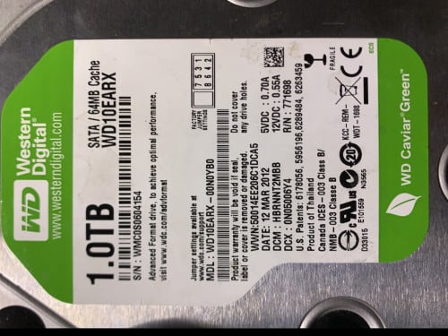 HDD Good Price 7$