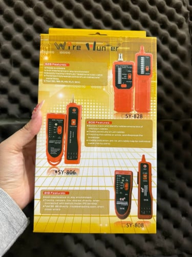 - Tester Wire Tracker RJ45 RJ11 SY-806 = 22$ - Tester Wire Tracker RJ45 RJ11 SY-828 = 27$