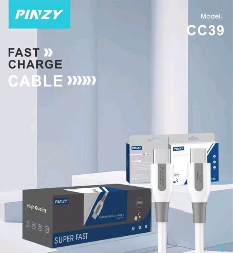 ខ្សែសាក Type-C to Type-C 65W