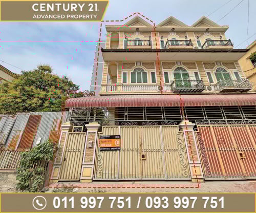 🏘 ផ្ទះល្វែង (ខាង)  នៅជិតផ្លូវ371 ត្រូវការលក់បន្ទាន់ខ្លាំង (កូដ: A05-060378)