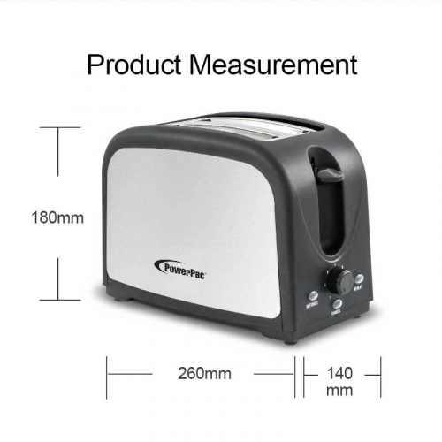2 SLICE BREAD TOASTER ម៉ាស៊ីនអាំងនំបុ័ង
