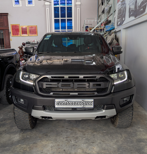 2021 Ford Ranger Raptor ទឹកថ្នាំនៅហ្សុិន១ជុំ​​ រំលស់ជាមួយឃ្លាំងបាន