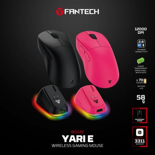 Fantech WG14E YARI E Wireless Gaming Mouse