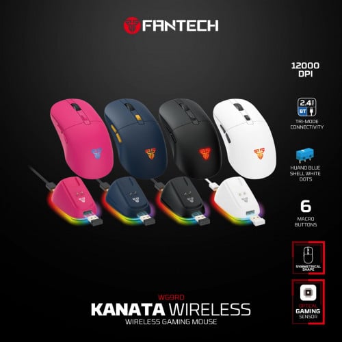 Fantech WG9RD Kanata Wireless Gaming Mouse