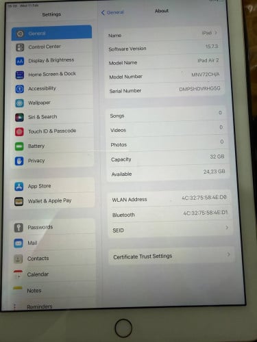 iPad Air2 32G