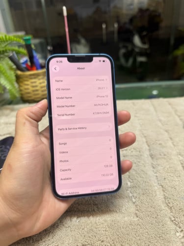 iPhone 13 សំណុំហ្សុីនដូរថ្មក្រុមហ៊ុនមួយ 128g