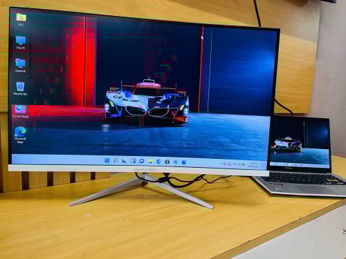 Monitor 27inch Curved កោង2K 75Hz IPS