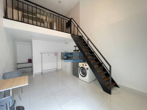 N310 | Western Loft Apartment 1 Bedroom Ground Floor For Rent in Boeng Trabek