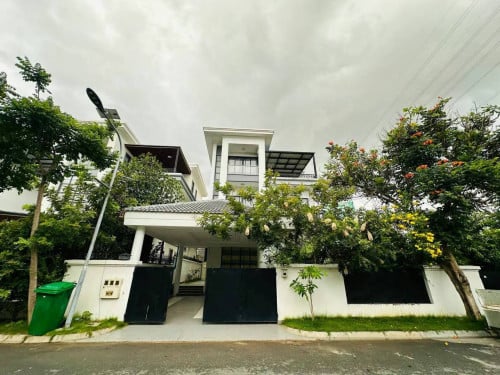 Single Villa  for Rent  at Borey Villa Town 60m Hunsen BLVD