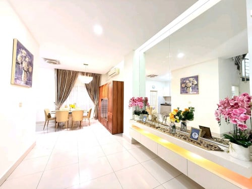 Twins villa For Rent / Borey Peng Huoth Bueng Snor